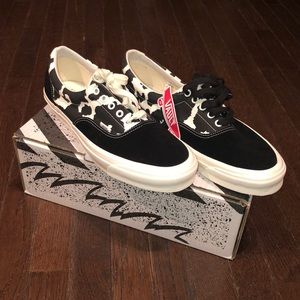 Vans Vault OG Era LX - Leopard/ Black & White with Suede Canvas